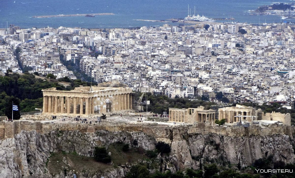 Акрополь в Афинах для детей