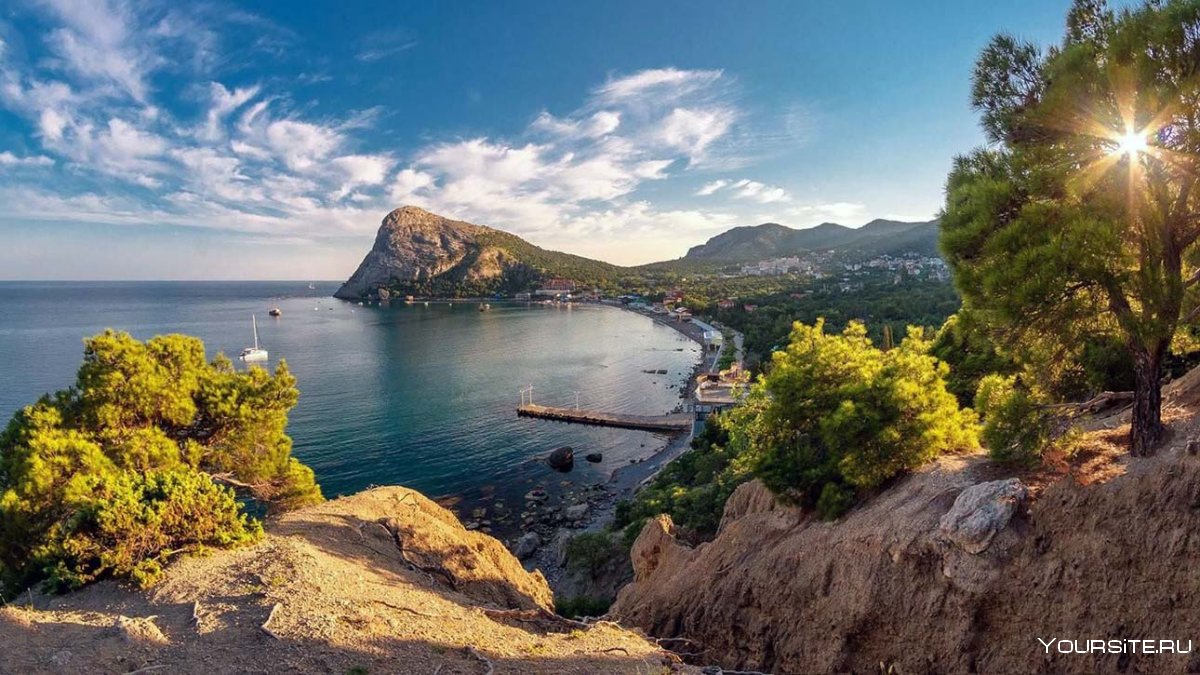 Побережье Крыма в октябре