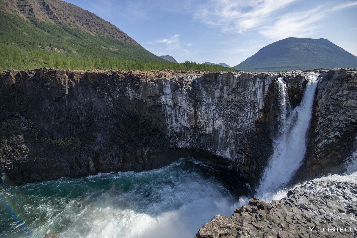Кандинский водопад Путорана