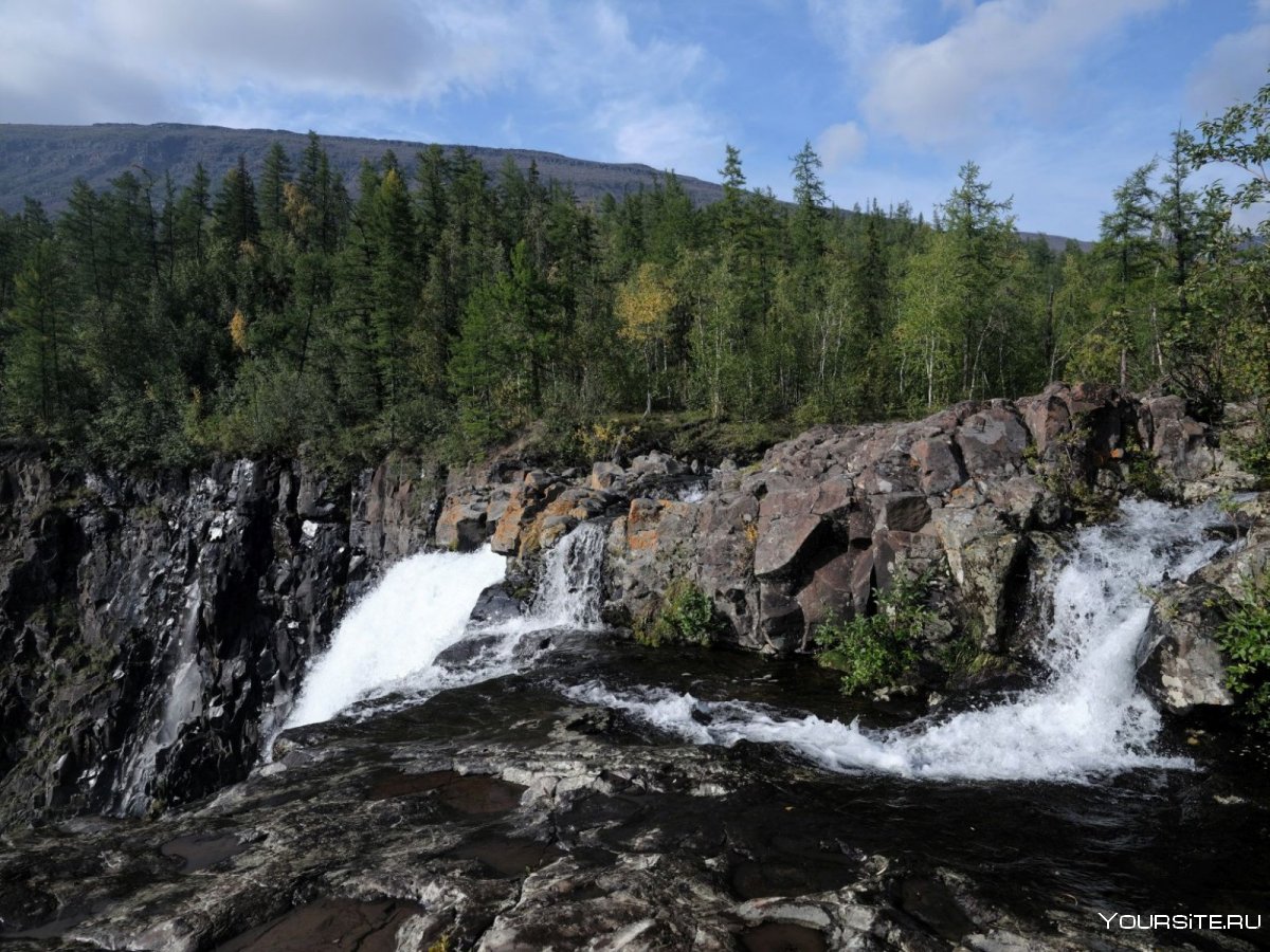 Курейский водопад