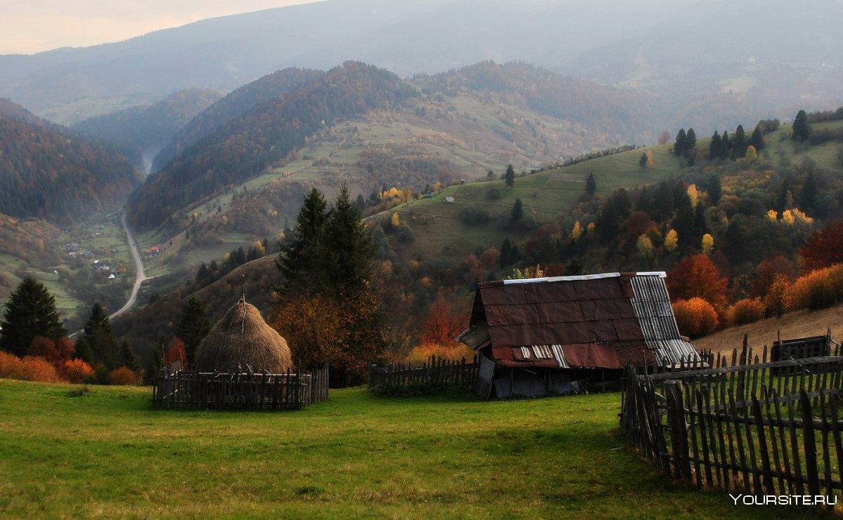 Карпатские горы Закарпатье