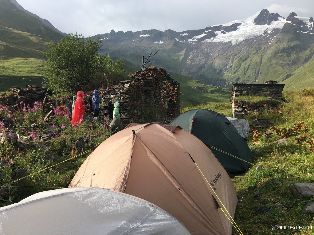 Треккинг-поход с палатками