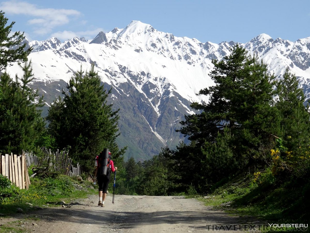 Трекинг в горах Грузии