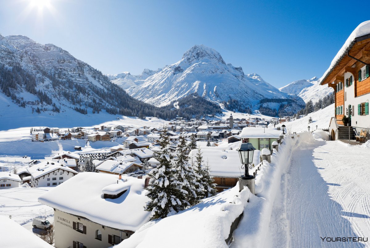 Тироль Австрия горнолыжный курорт