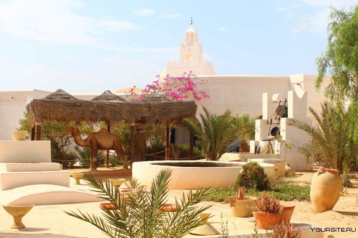Тунис Джерба остров отель пальм Азур