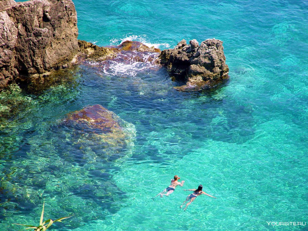 Голубая Лагуна, остров Керкира Греция.