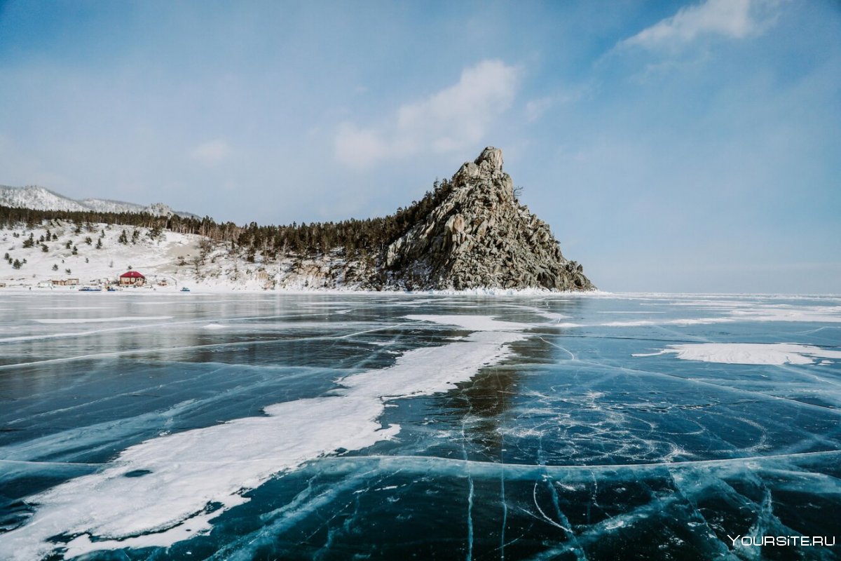 Донный лёд на Байкале