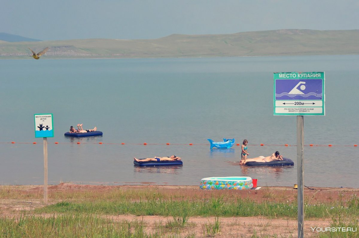 Глубина озера беле в Хакасии