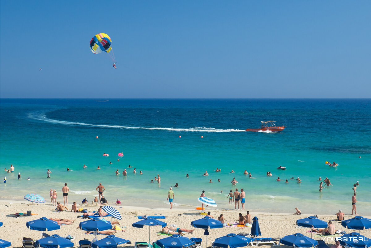 Пляж крийщ Неро Кипр Айя-Напа