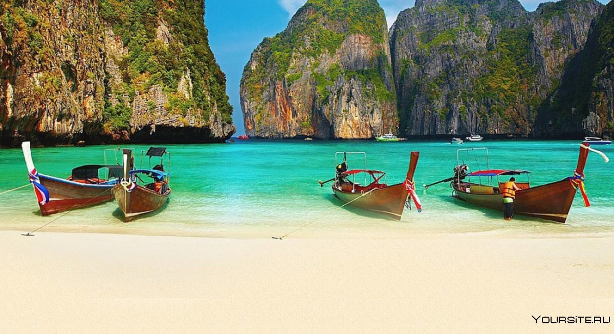 Панорама пляж Тайланд