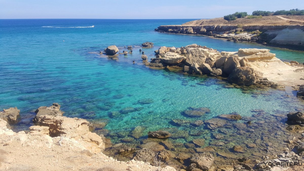 Море Кипр Нисси Бич
