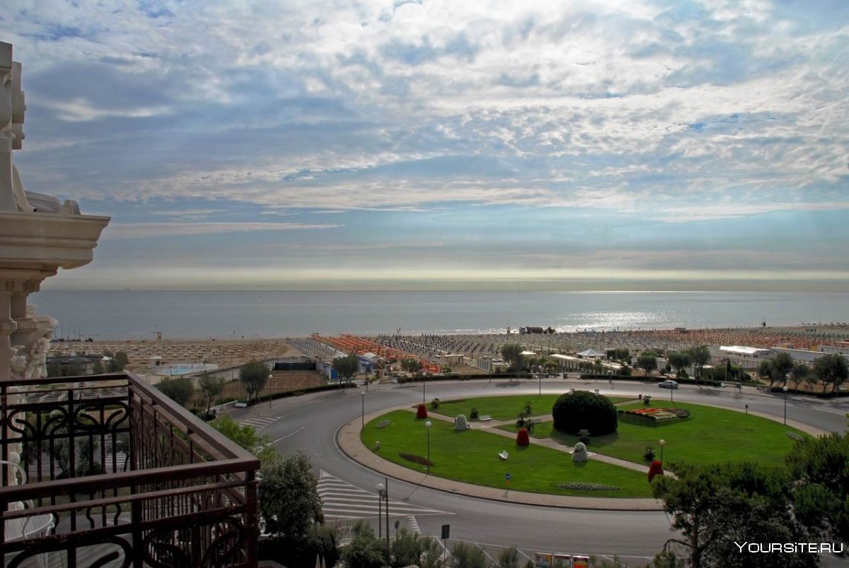 Остров розы возле Римини