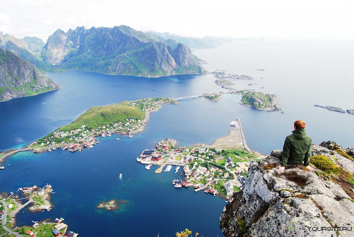 Боде на Лофотенских островах в Норвегии
