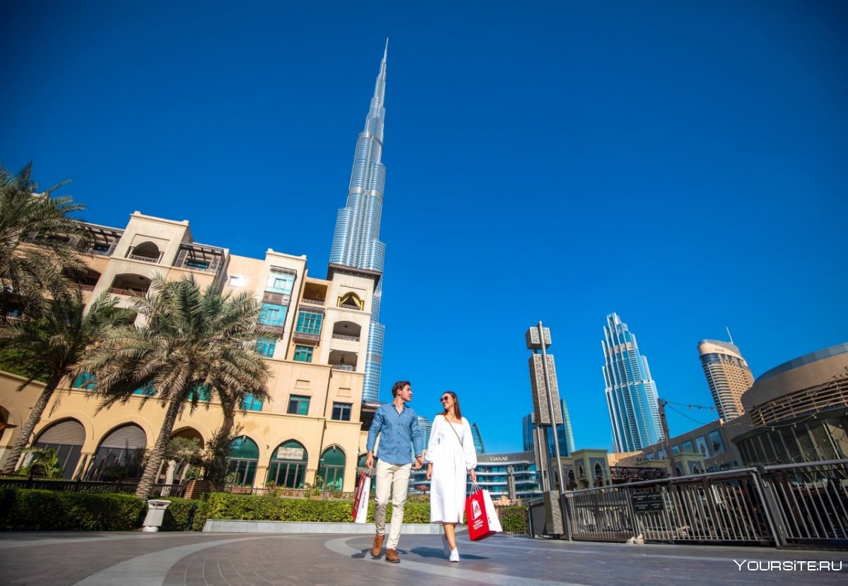 Туристы в Дубае