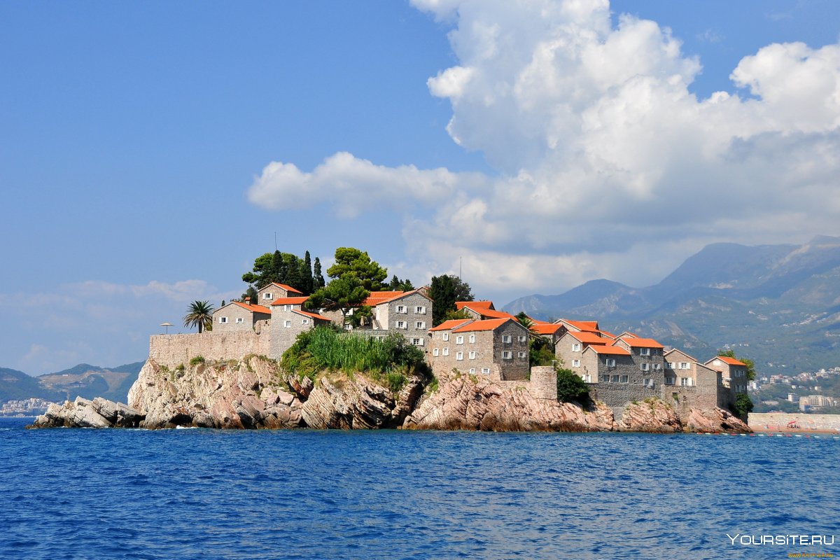 Остров Святого Стефана Черногория