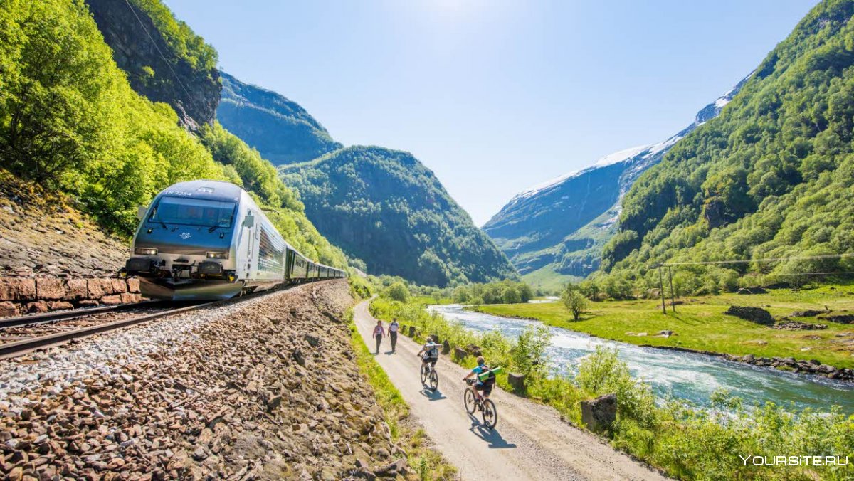 Фломская железная дорога Норвегия