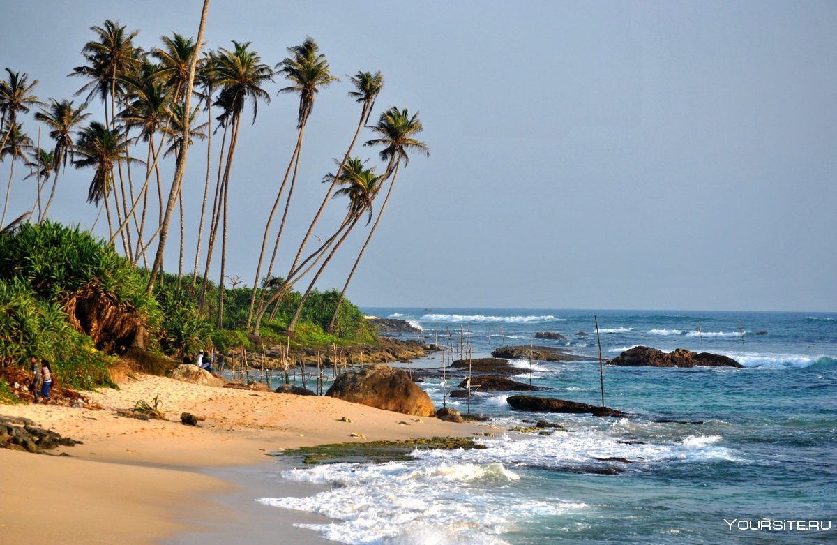 Пляж Хиккадува Шри Ланка
