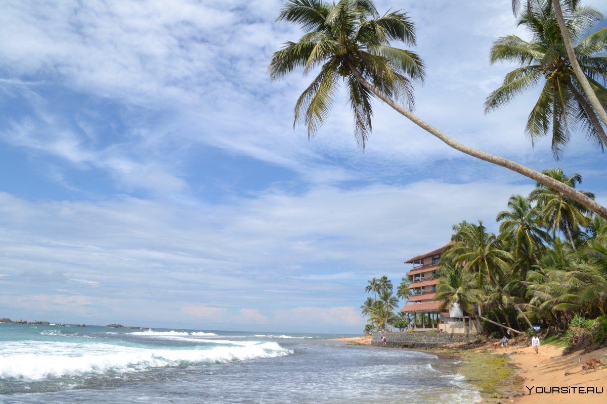 Пляж Бентота Шри Ланка