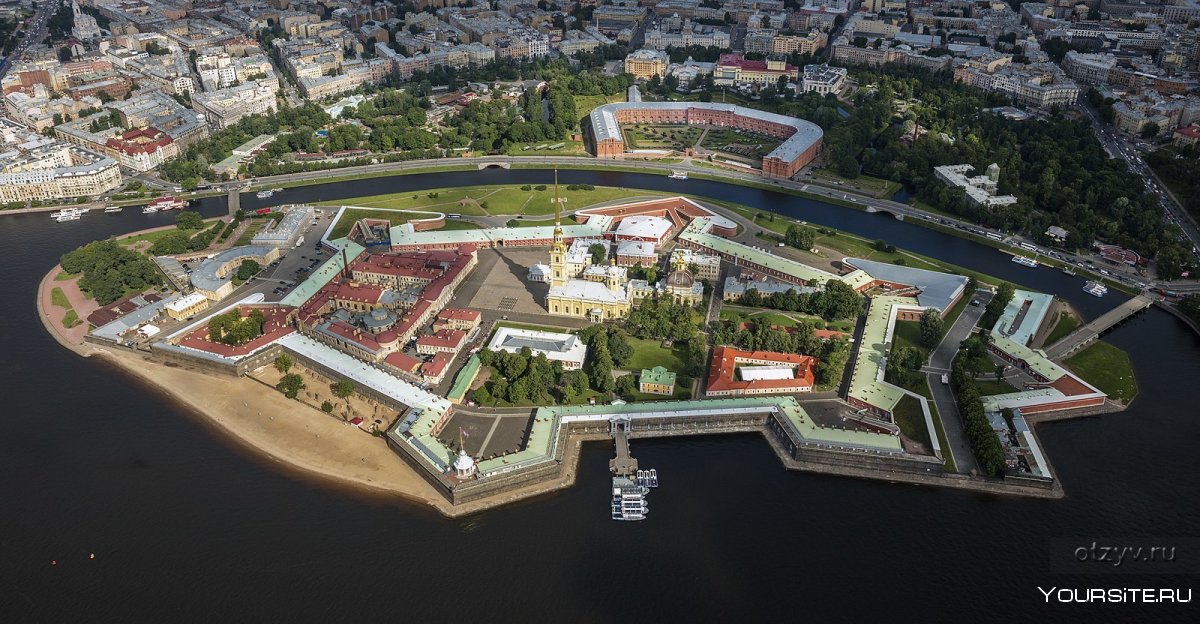 Санкт-Петербург Заячий остров Петропавловская крепость