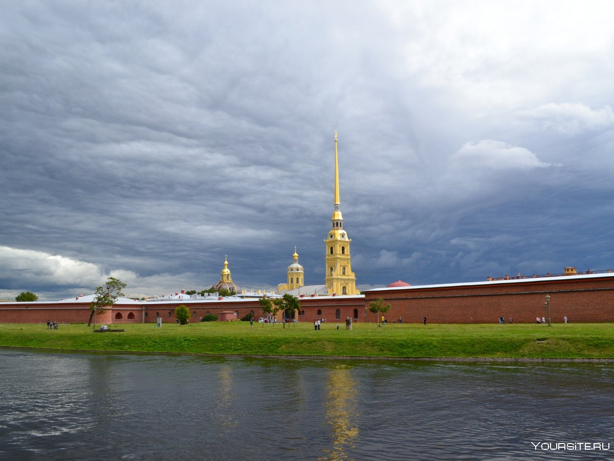 Осень Петропавловская крепость Санкт-Петербург