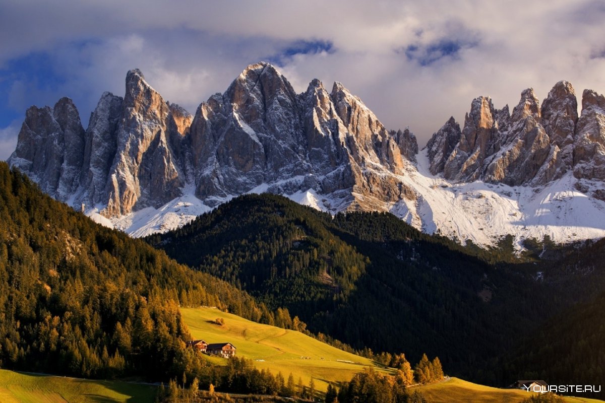 Тоблах Италия Доломитовые Альпы