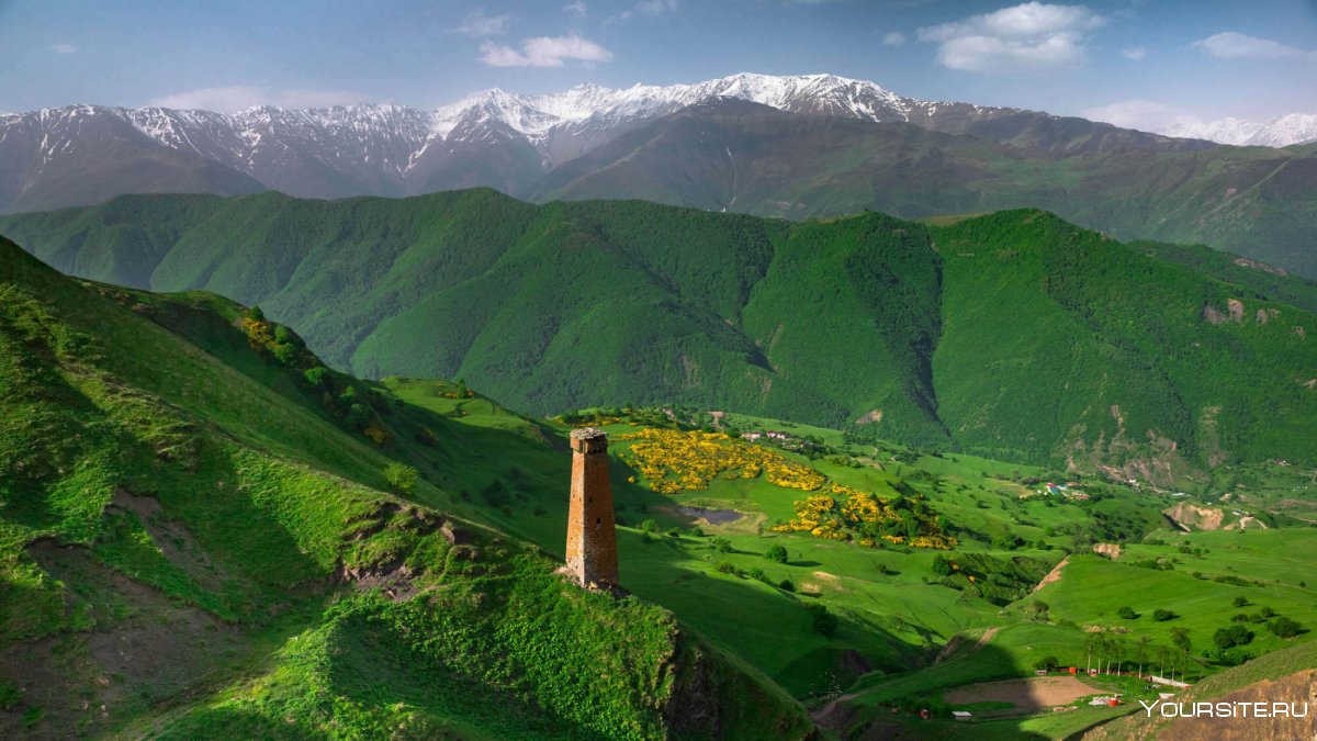 Горы Чечни фото в высоком качестве