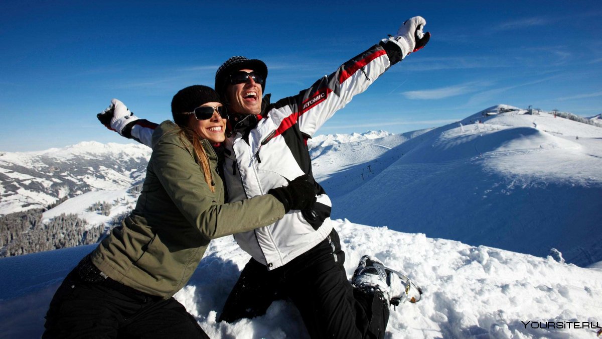 Поездка в горы зимой