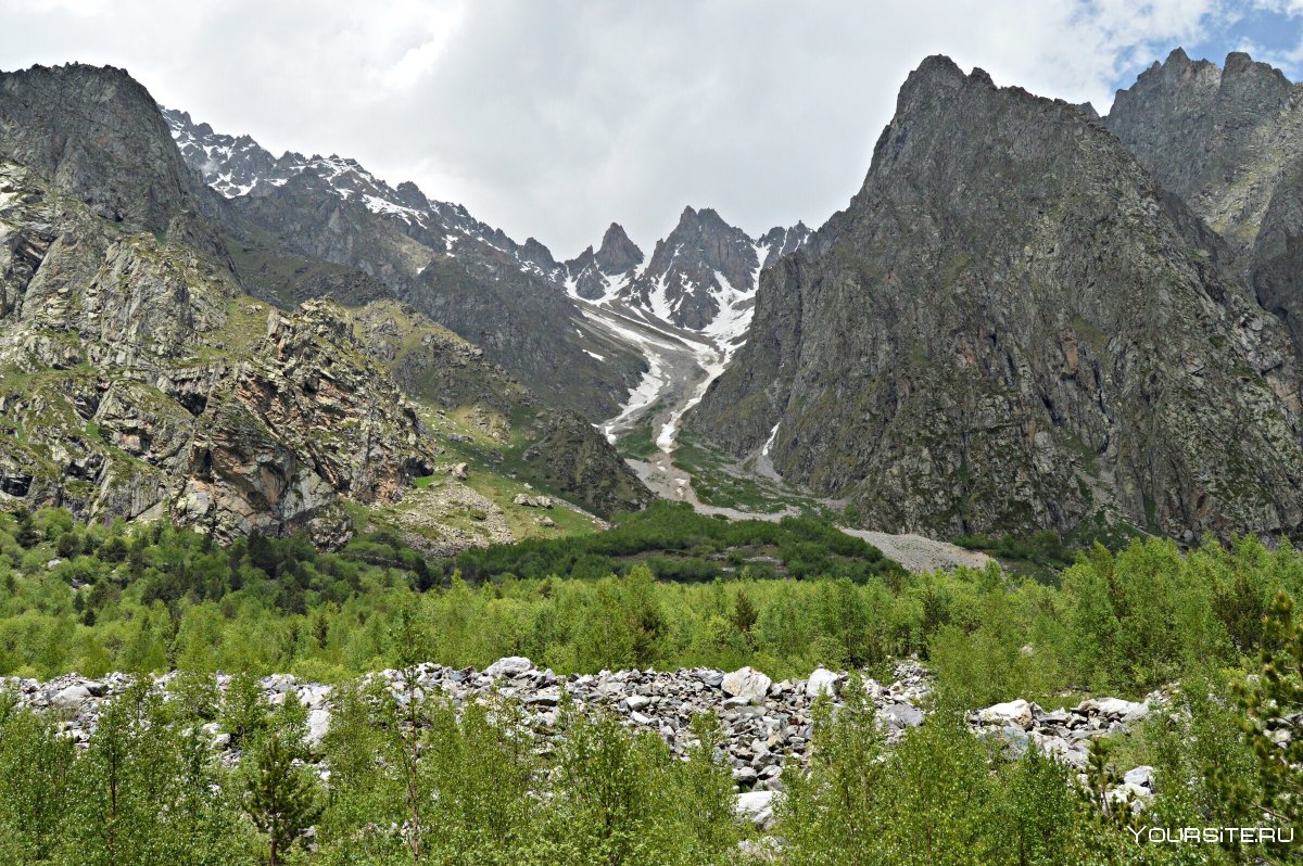Цейское ущелье Республика Северная Осетия Алания