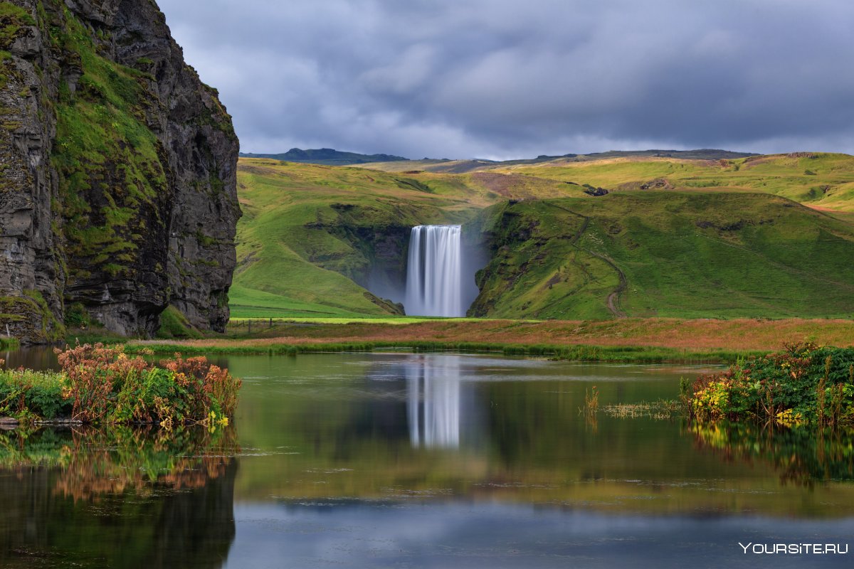 Горный ландшафт в Исландии