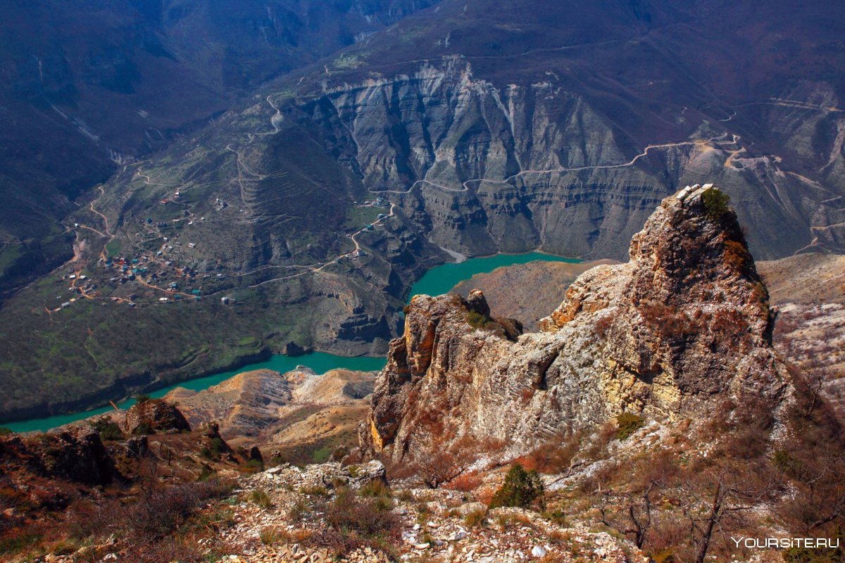 Село призрак Гамсутль