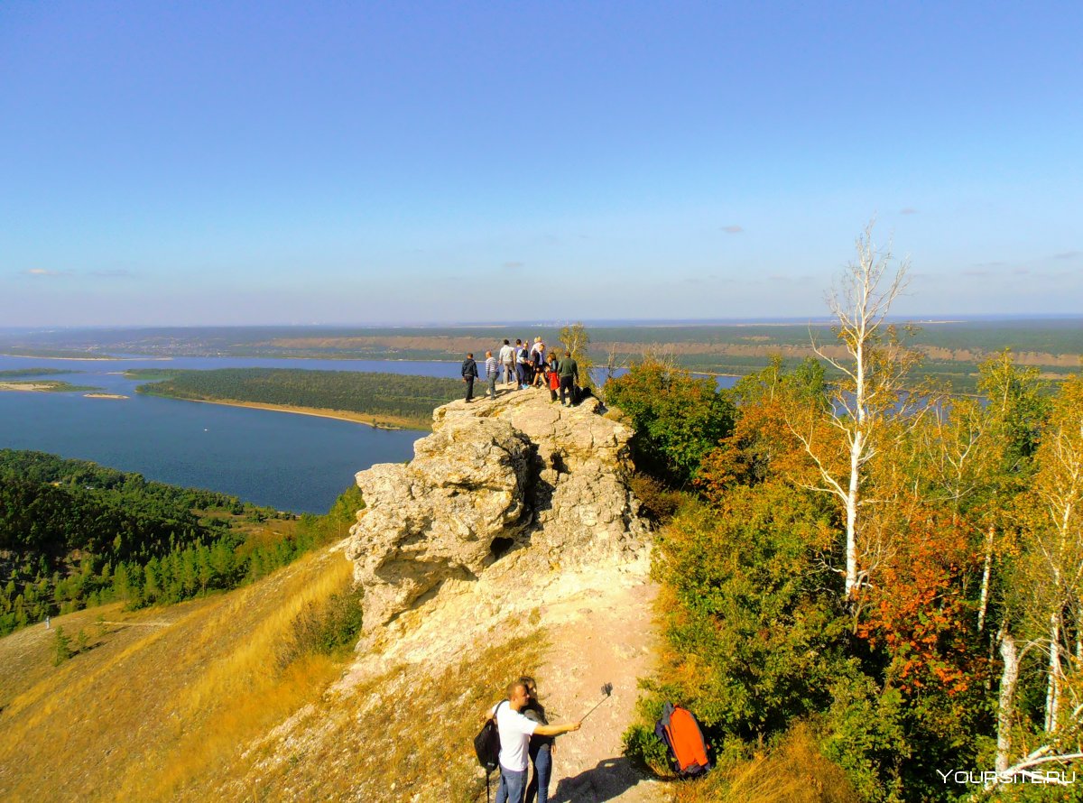 Гора верблюд Ширяево Самарская лука