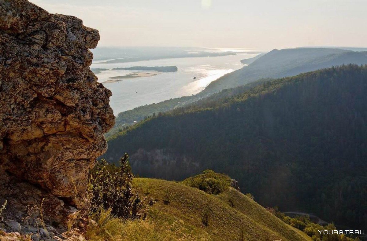 Самарская лука гора Стрельная