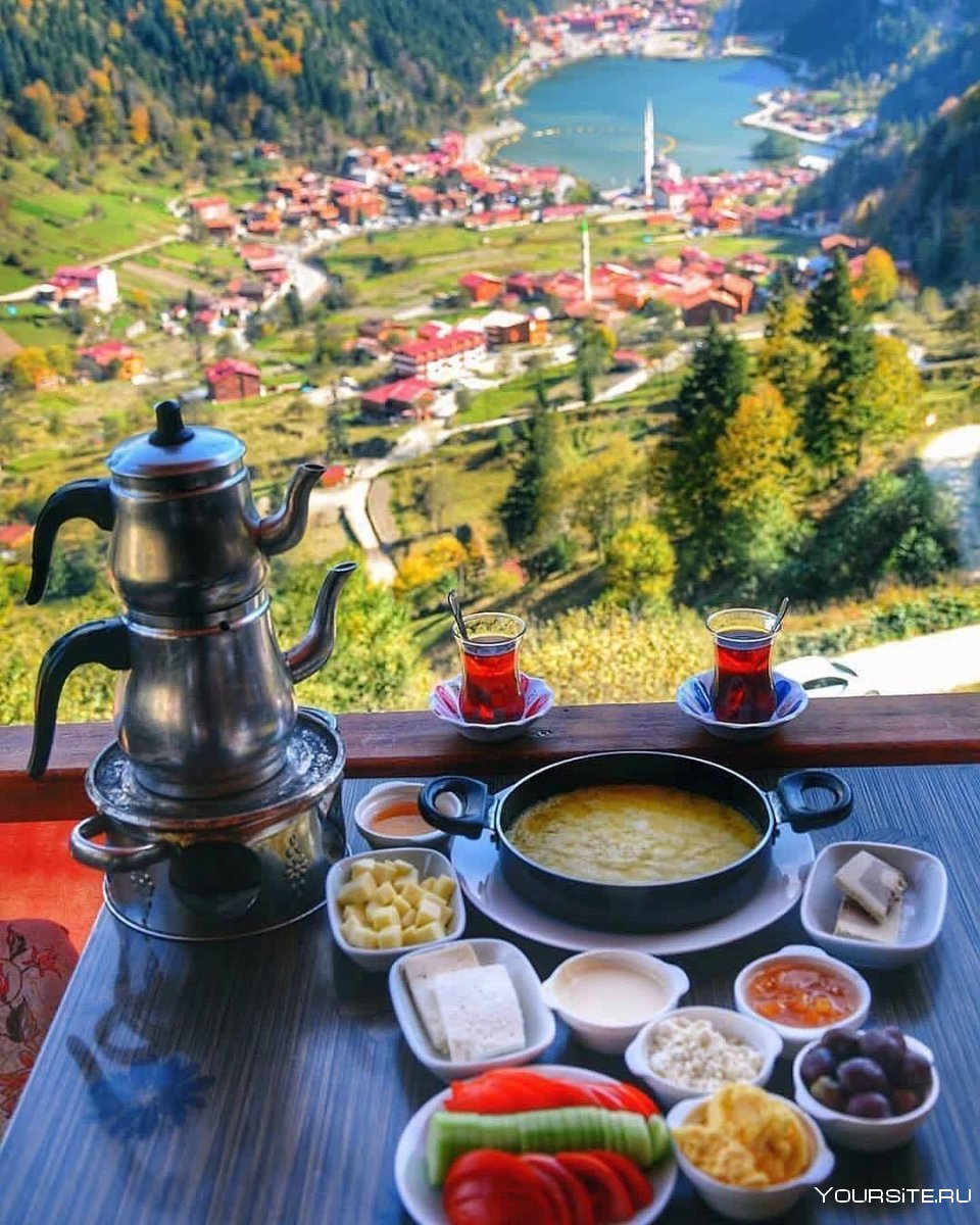 Trabzon Uzungöl завтрак