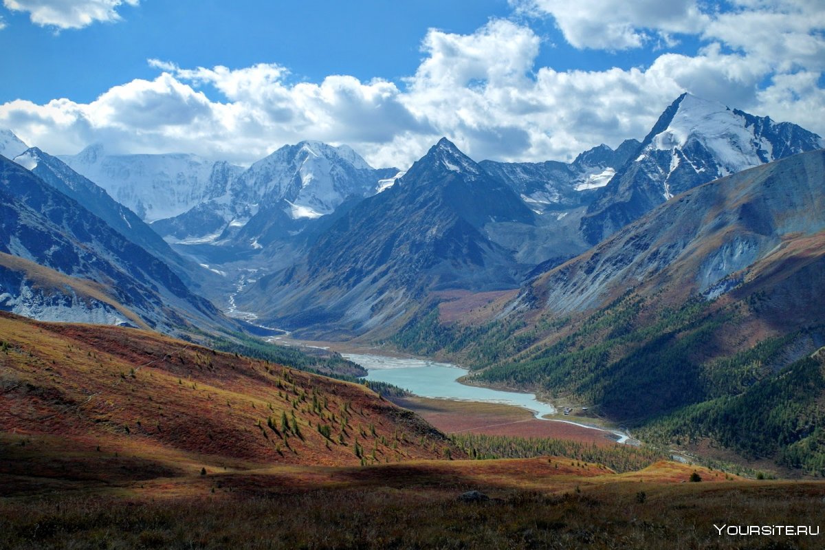 Река Аккем горный Алтай