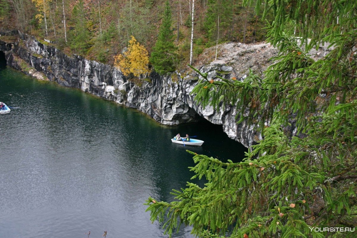Мраморный каньон Рускеала