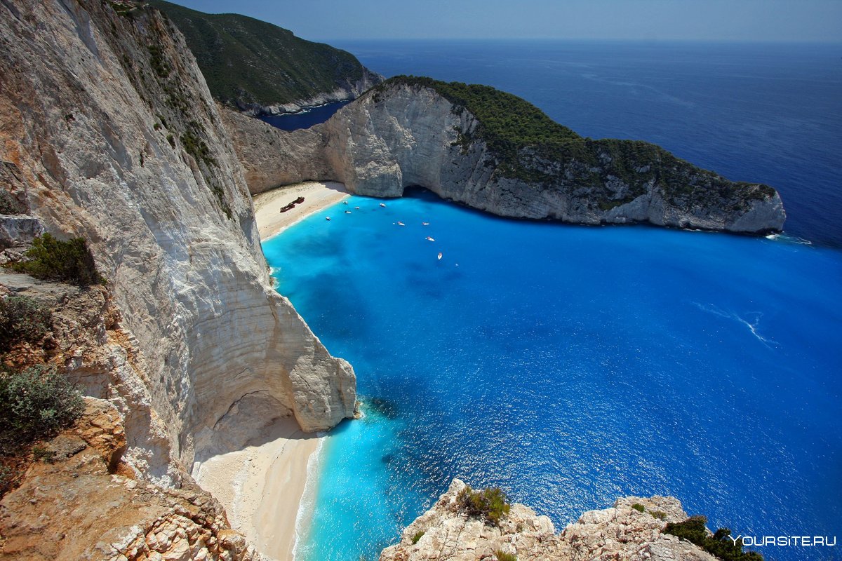 Греция остров Корфу море