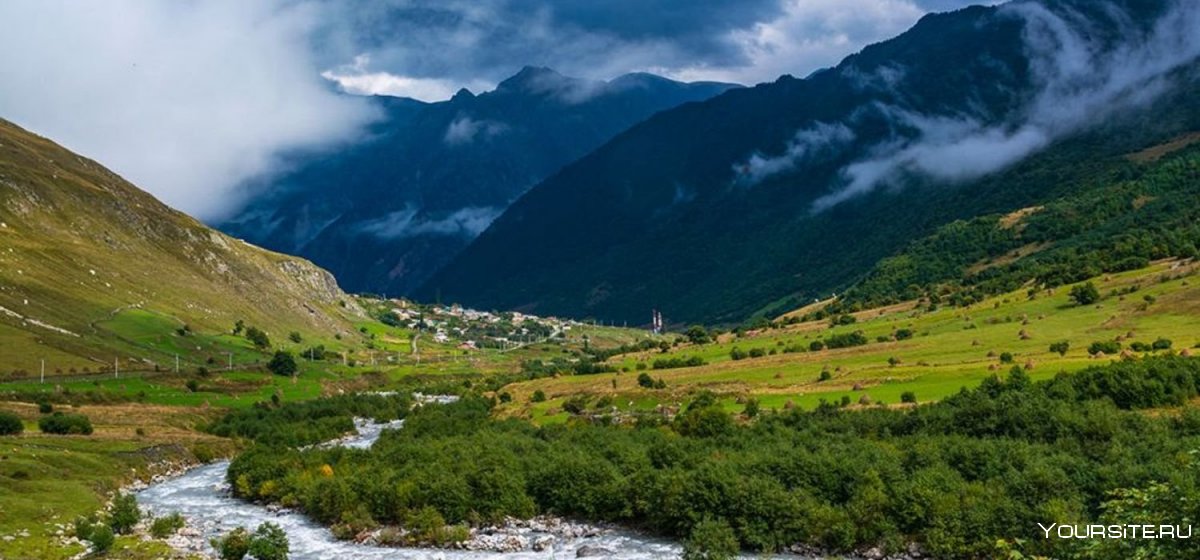 Дигорское ущелье Северная Осетия достопримечательности