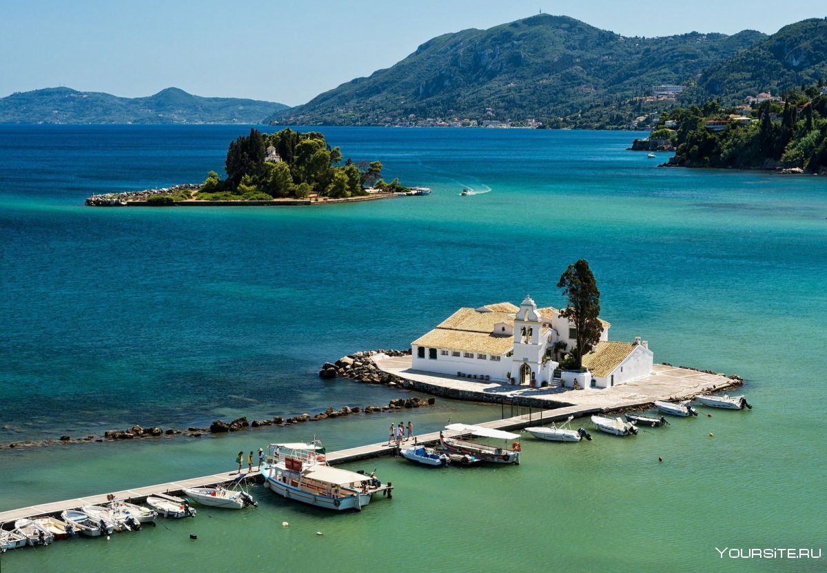 Корфу остров Греция