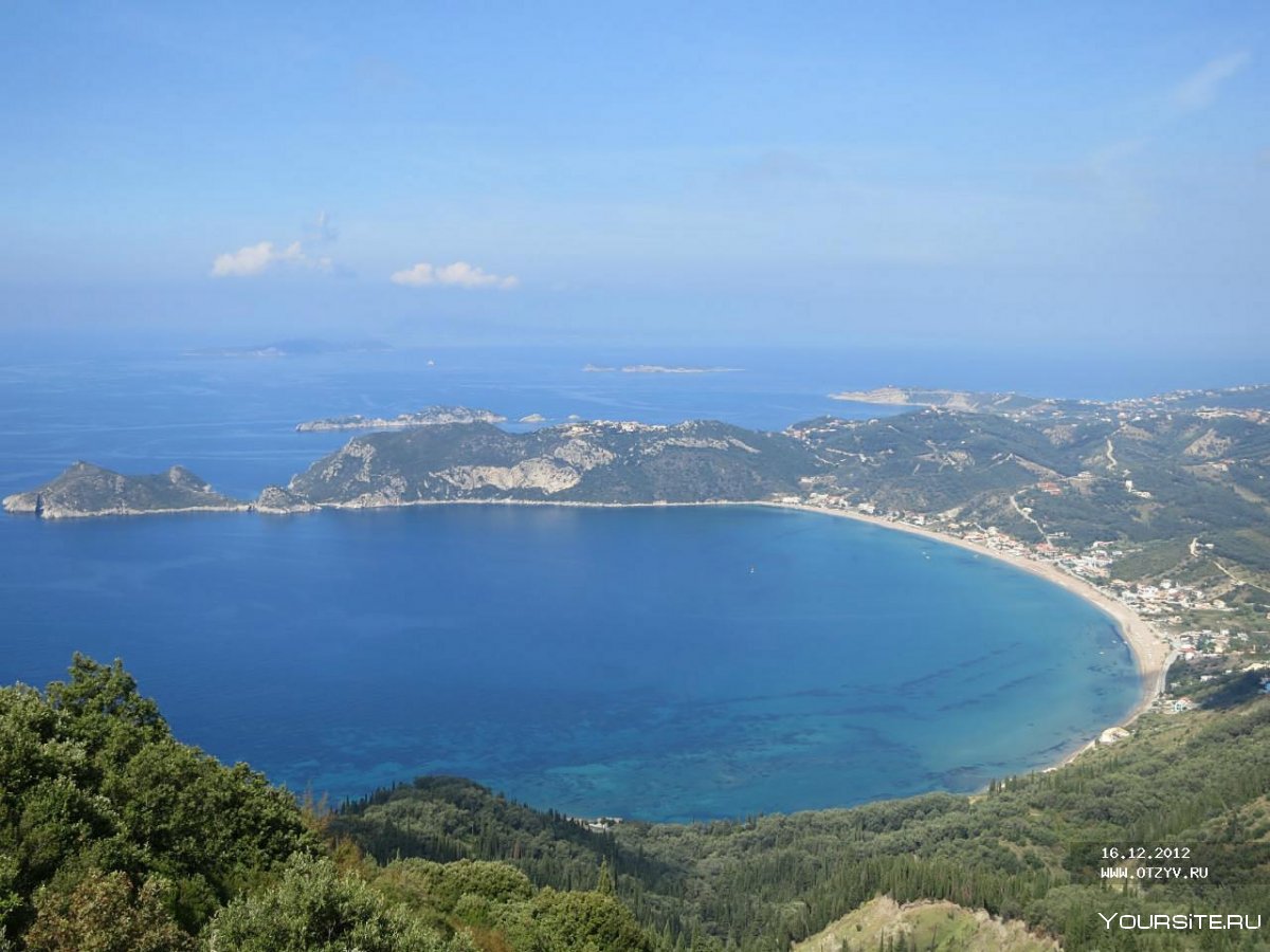 Остров Керкира Греция
