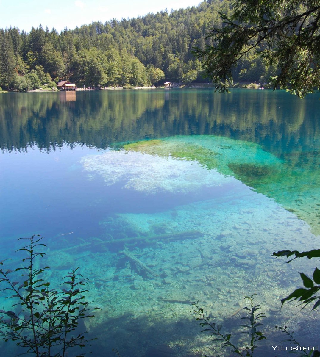 Голубое озеро Хорватия