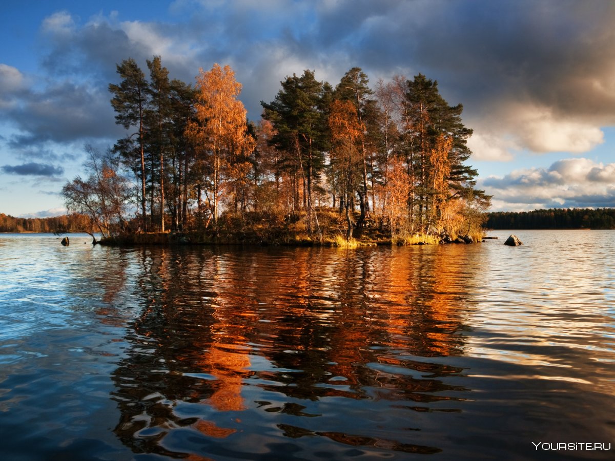 Озеро Суоярви Карелия