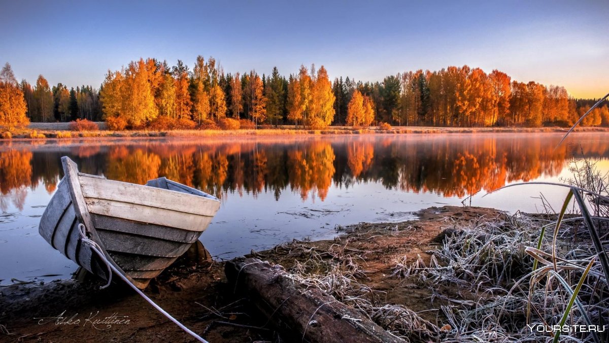 Лапландия осень Финляндия