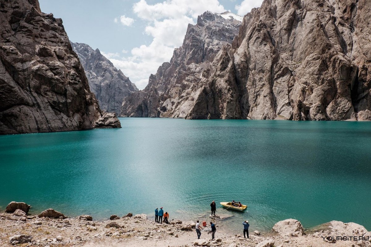 Завораживающая природа озеро Кел Суу Кыргызстана