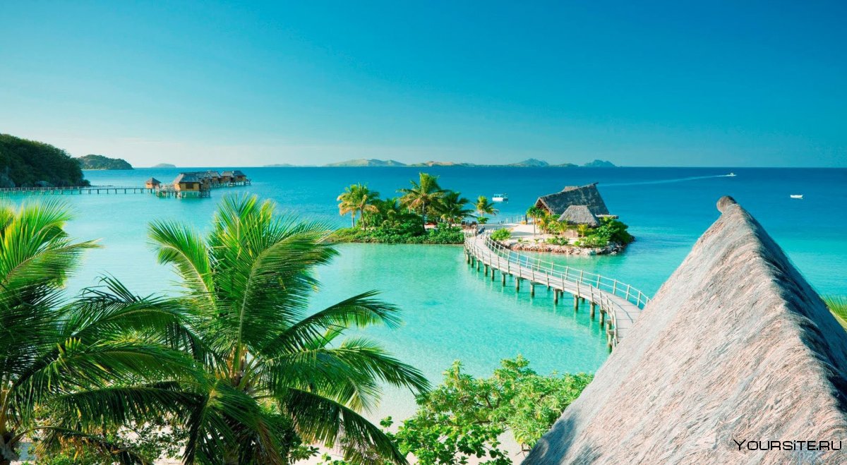 Курортный остров Фиджи