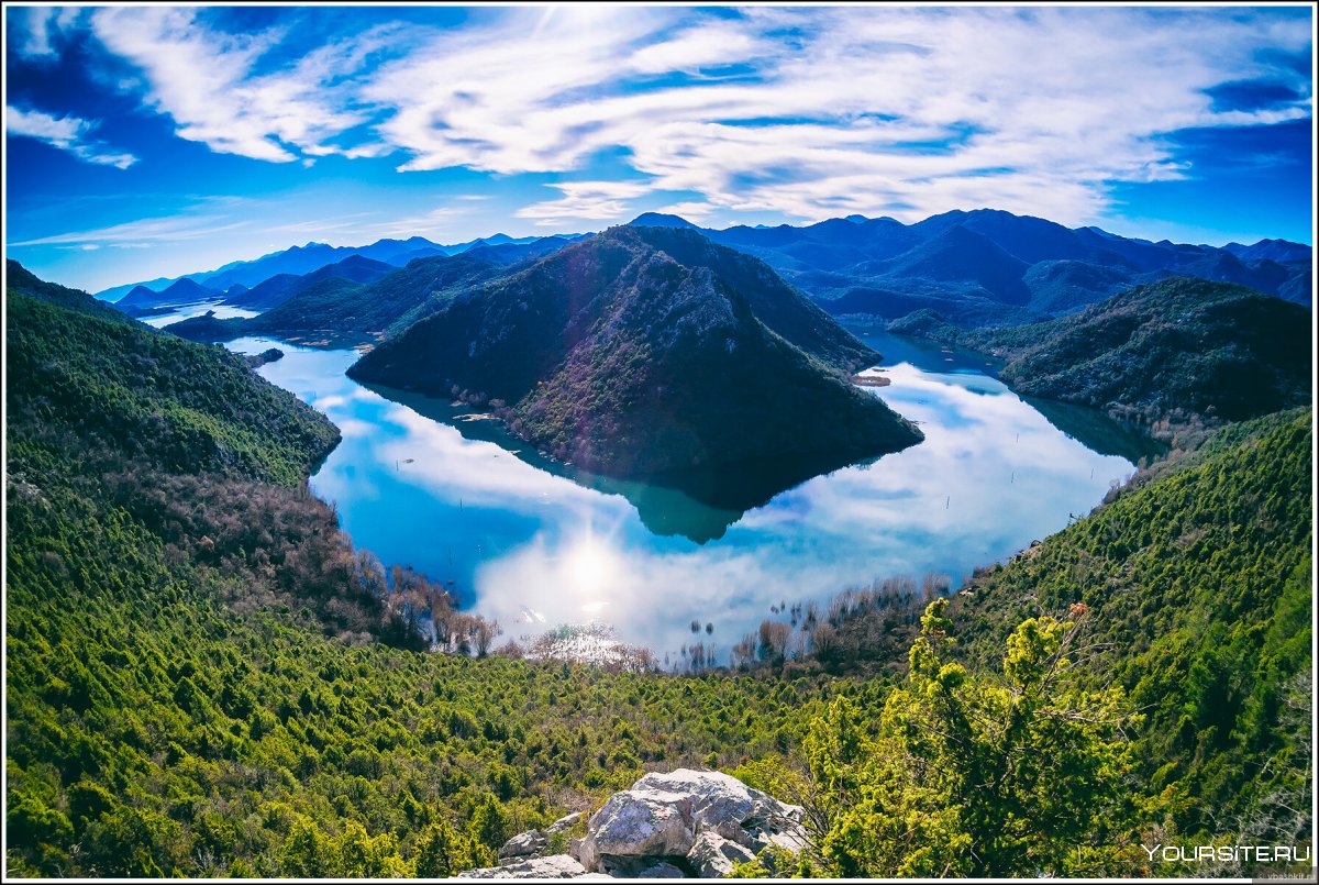 Реки и озёра в Черногории