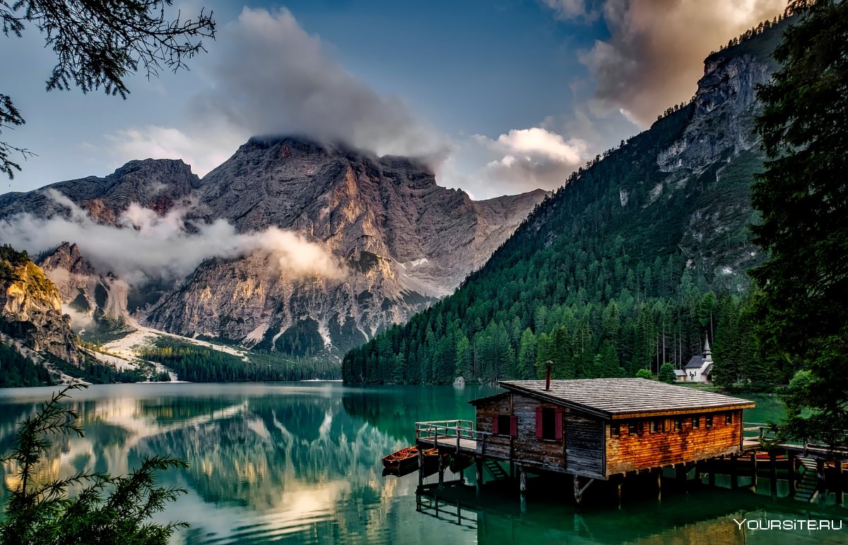 Озера Швейцарии осенью