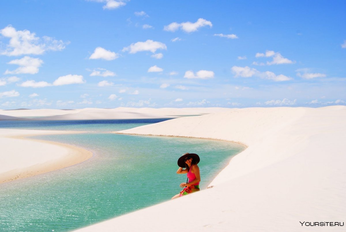 Песчаные дюны в Бразилии