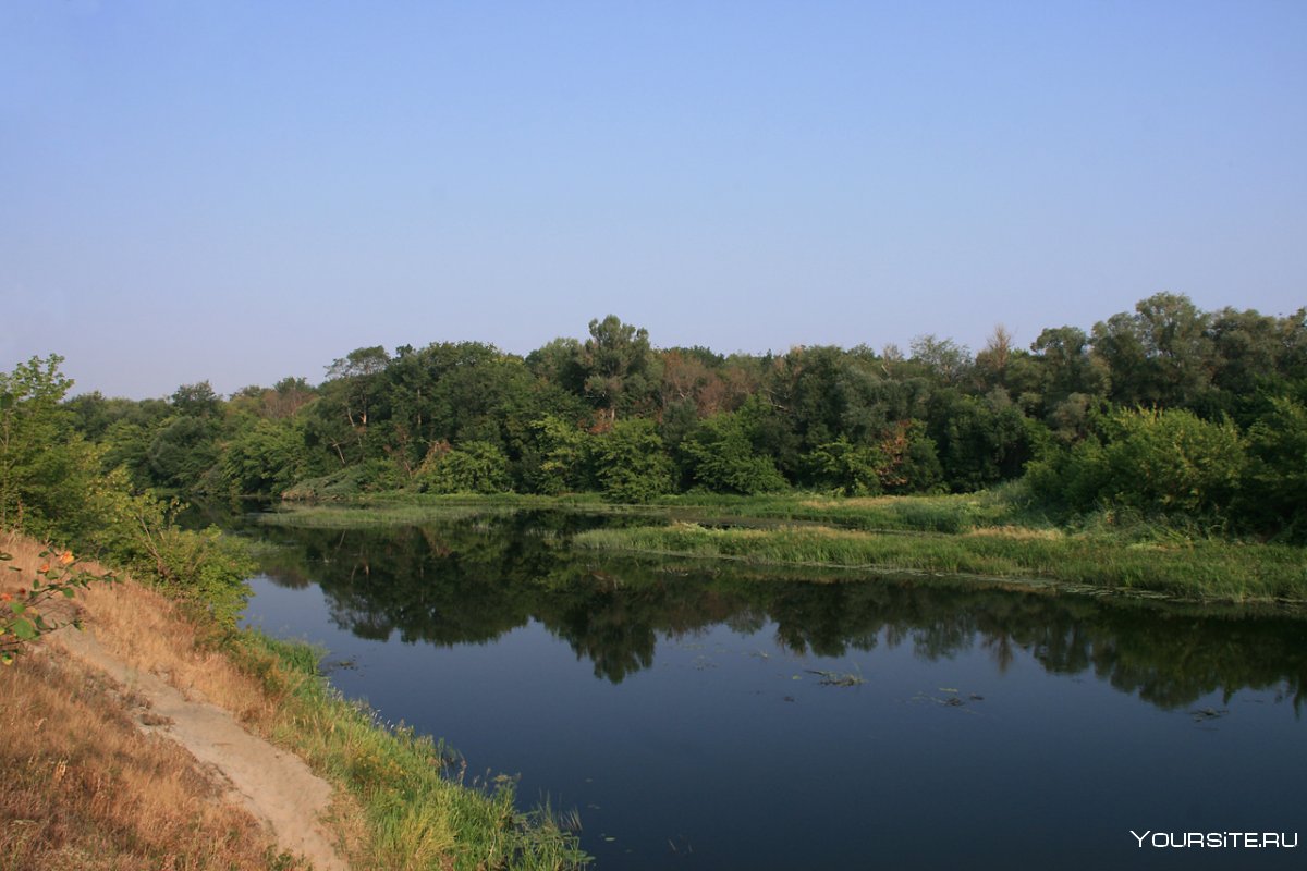 Река Хопер в районе Балашова