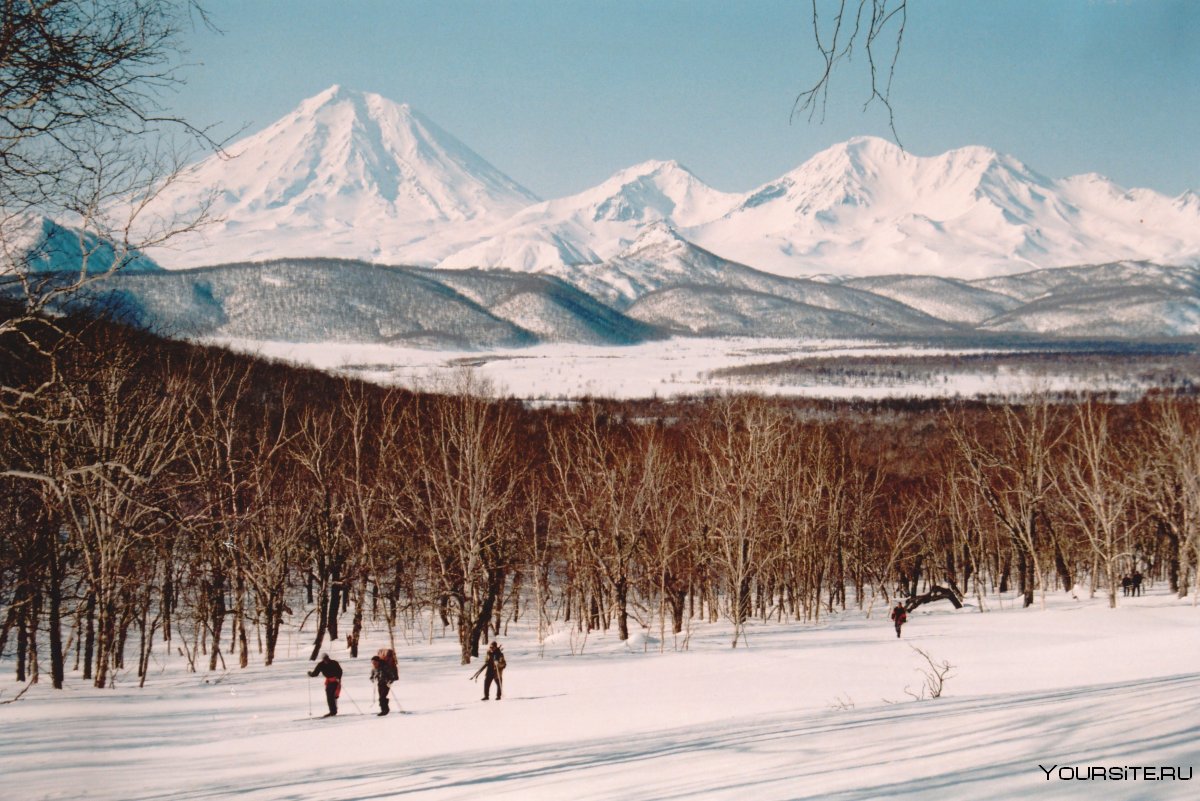 Камчатский край зима