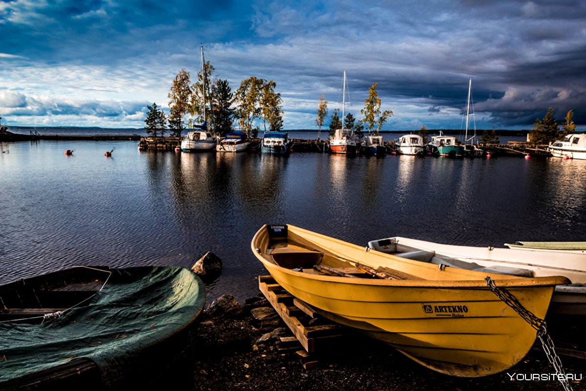 Финляндия Тампере озера